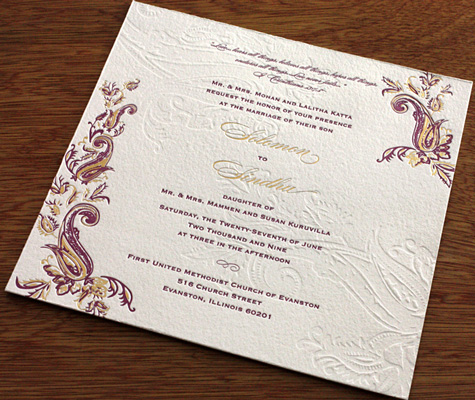 dark-red-ink-gold-foil-indian-paisley-invitation